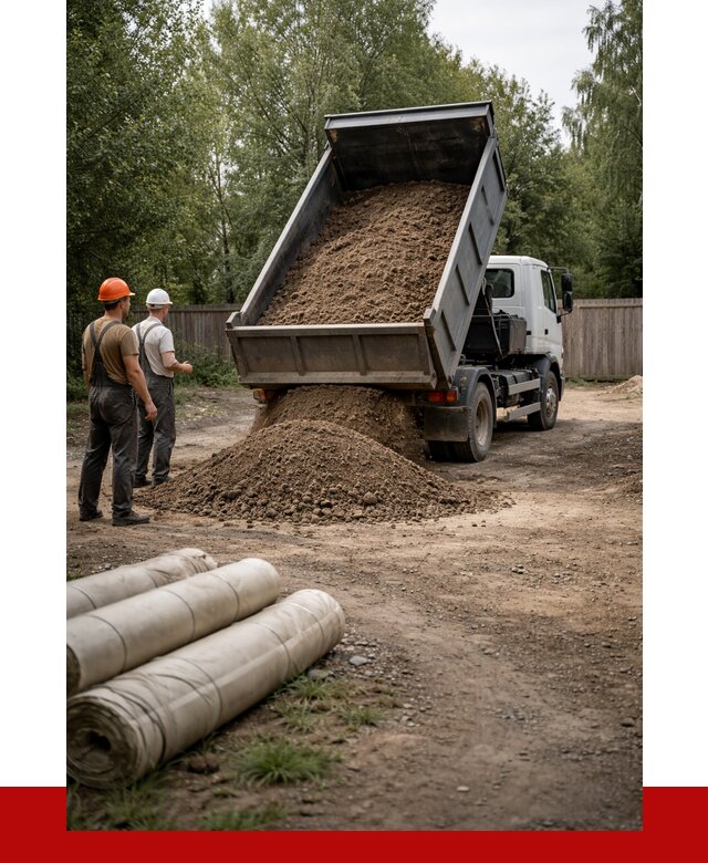 Доставка сыпучих материалов самосвалом в [cvi] от 4339 р. | ПРОНЕРУДВнв