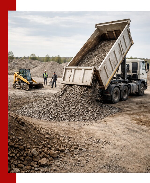 Доставка самосвалом 25 м³ в Иваново быстро и надежно