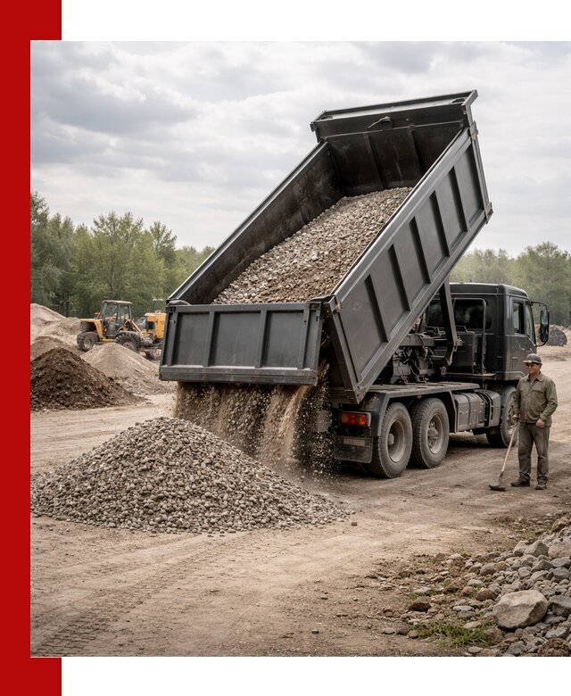 Доставка самосвалом 30 м3 по выгодным ценам в Иваново