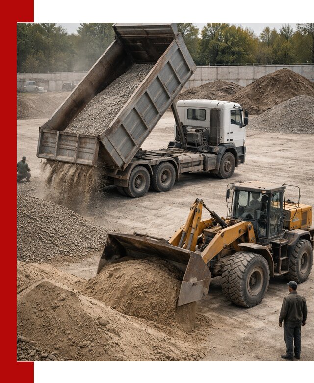 Перевозка сыпучих грузов самосвалами и бортовыми в Иваново