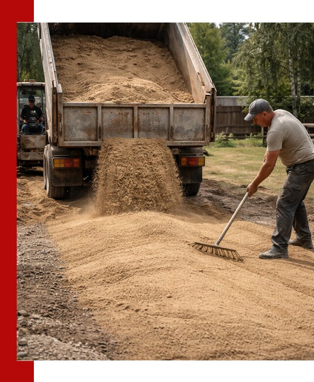 Отсыпка участка песком в Иваново быстро и качественно