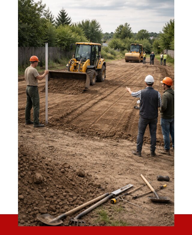Планировка участка грунтом в Иваново от 4649 р ПРОНЕРУДВнв