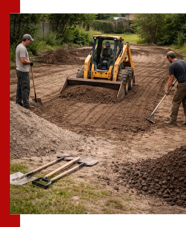 Планировка участка грунтом с вывозом и доставкой в Иваново