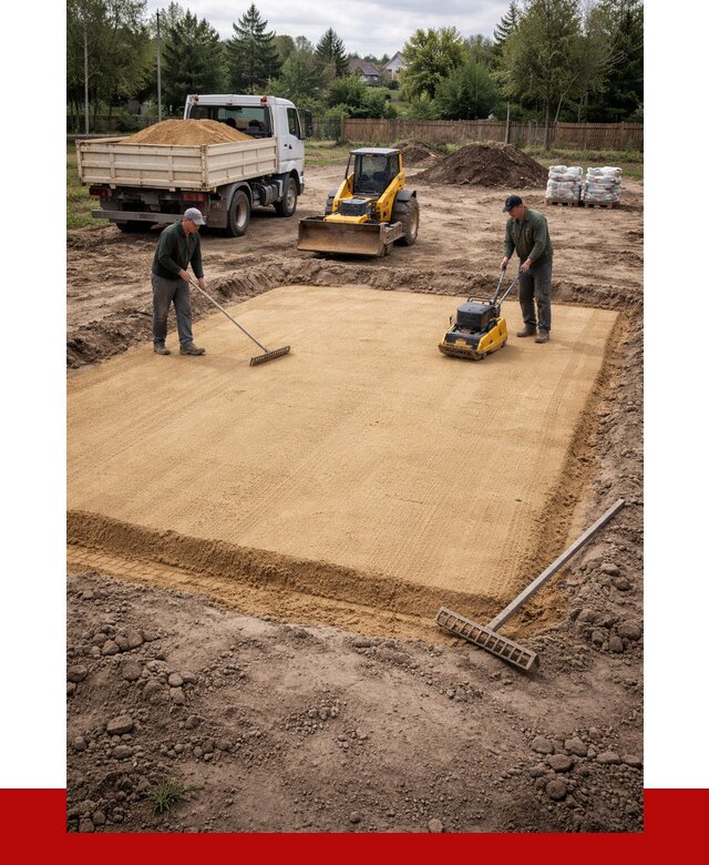 Устройство песчаной подушки в Иваново от 4649 р. ПРОНЕРУДВнв